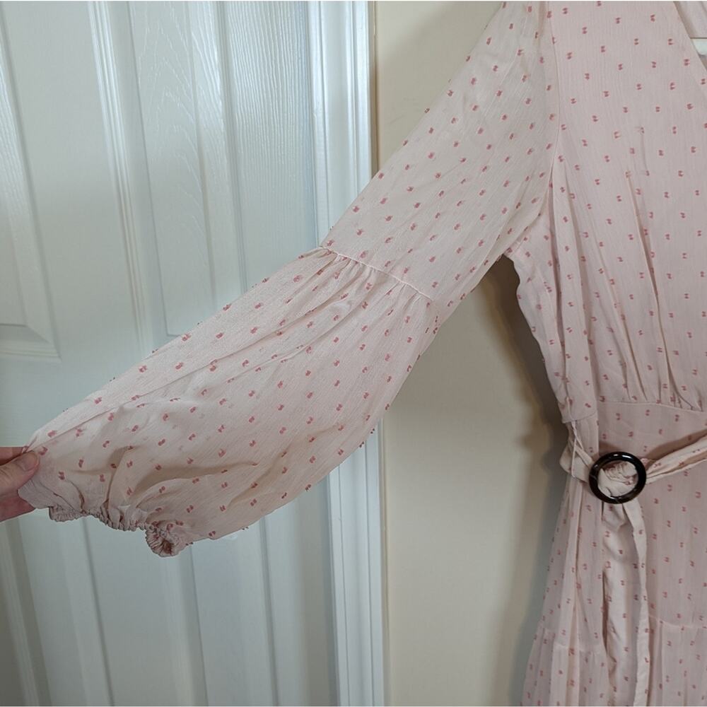 Taylor Women's Midi Dress in Light Pink - Picture 5 of 10
